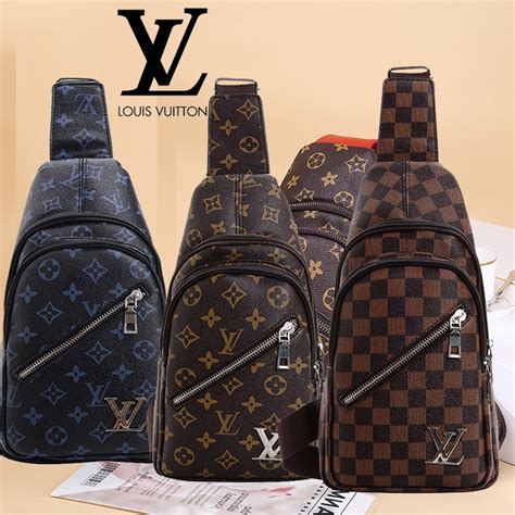 crossbody lv sling bag men|best men's crossbody sling bag.